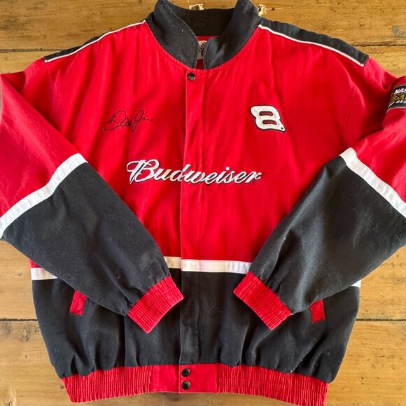 Vintage 1990's Winners Circle Dale Earnhardt Jr Nextel Cup Series Bomber Jacket - Picture 4 of 8